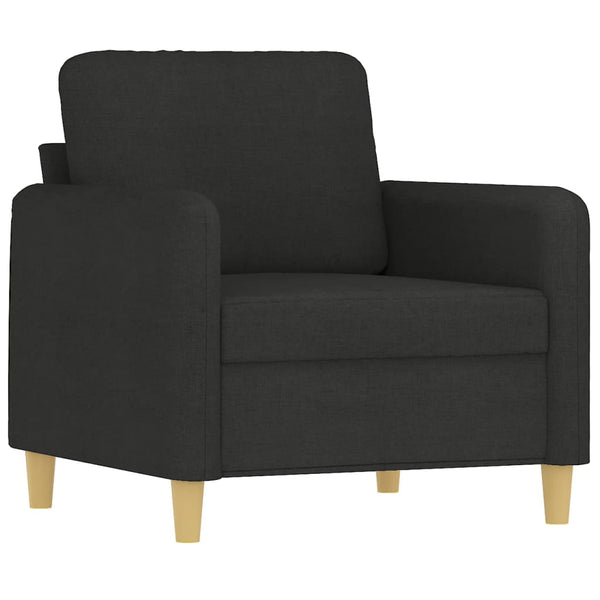 Sofa Chair Black 23.6" Fabric