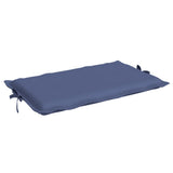 Sun Lounger Cushion Navy Blue Oxford Fabric