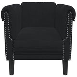 Sofa Chair Black Velvet