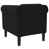 Sofa Chair Black Velvet