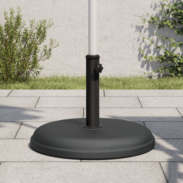 Parasol Base for Ø1.3"/1.4"/1.5" Poles 33.1 lb Round