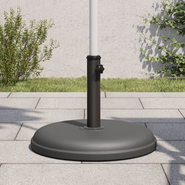 Parasol Base for Ø1.3"/1.4"/1.5" Poles 33.1 lb Round