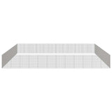 Free Range Animal Enclosure 48-Panel 21.3"x31.5" Galvanized Iron