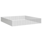 Free Range Animal Enclosure 48-Panel 21.3"x39.4" Galvanized Iron